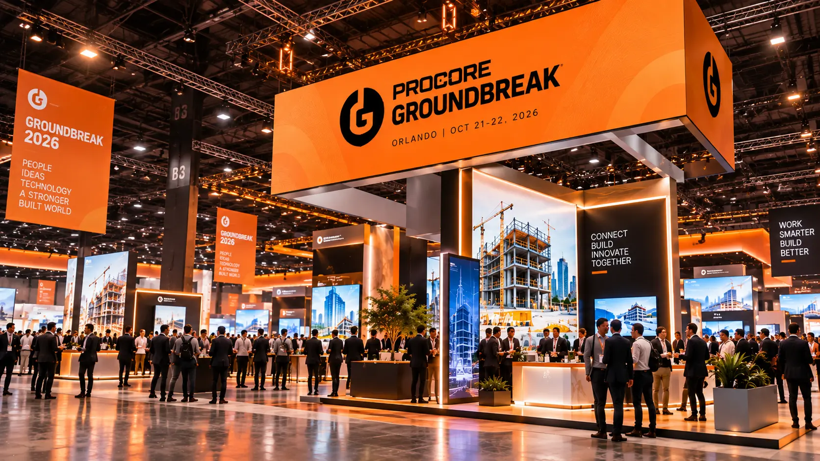 Procore Groundbreak Convention Hall Exhibition