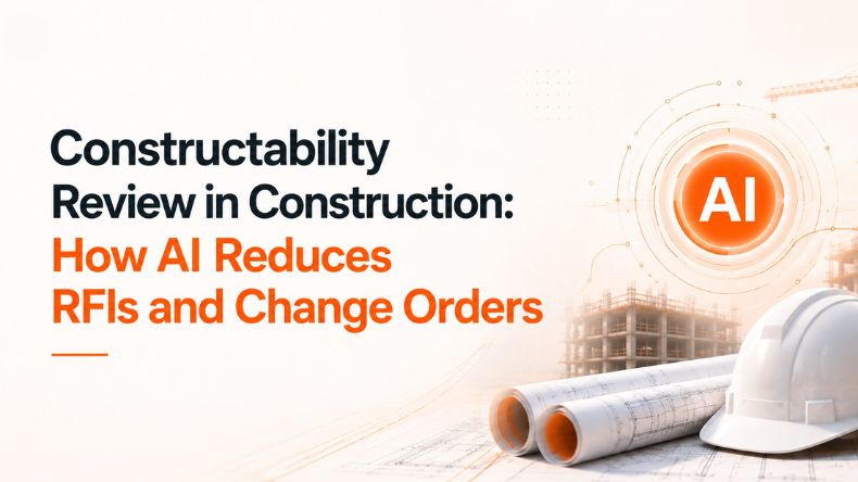 Constructability Review in Construction: How AI Reduces RFIs and Change Orders