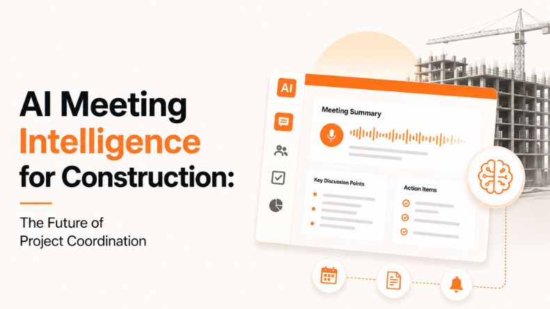 AI Meeting Intelligence for Construction: The Future of Project Coordination