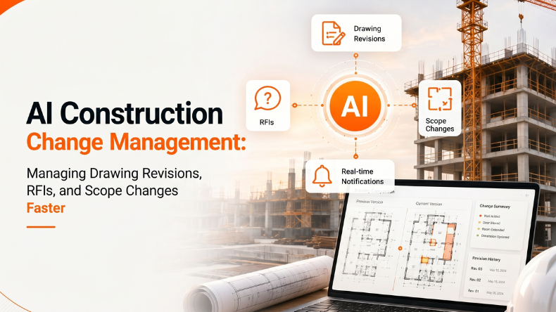 AI Construction Change Management: Managing Drawing Revisions, RFIs, and Scope Changes Faster