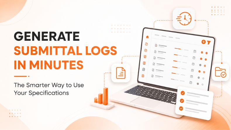 Generate Submittal Logs in Minutes: The Smarter Way to Use Your Specifications
