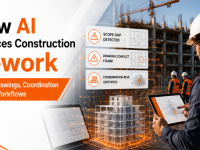 How AI Reduces Construction Rework across Drawings, Coordination, and Field Workflows