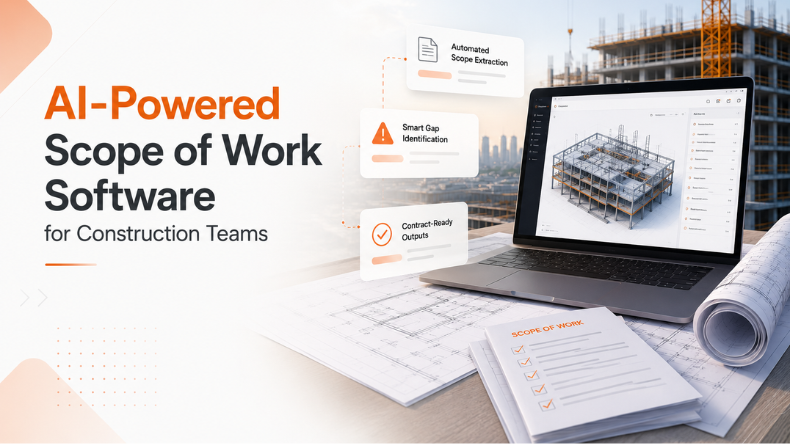 AI-powered scope of work software for construction teams.