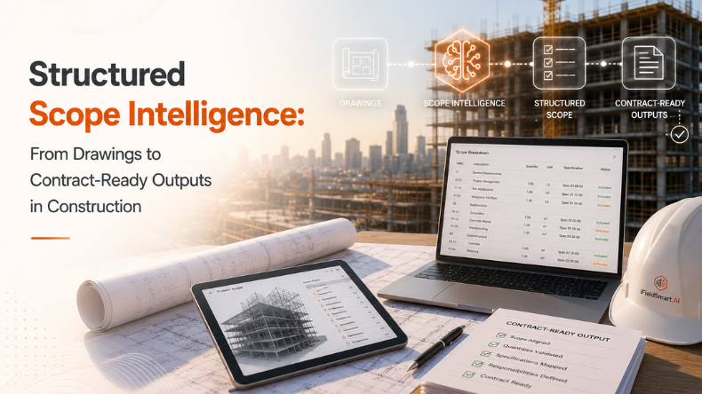 Structured Scope Intelligence: From Drawings to Contract-Ready Outputs in Construction