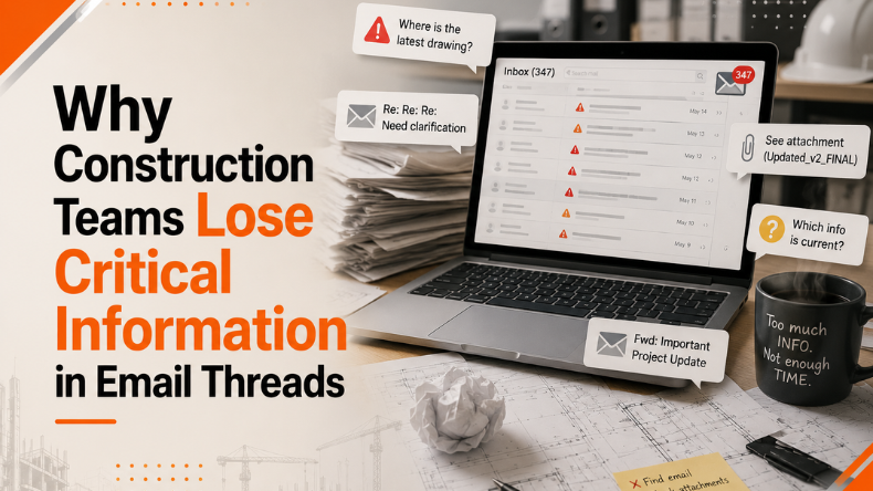 Why Construction Teams Lose Critical Information in Email Threads
