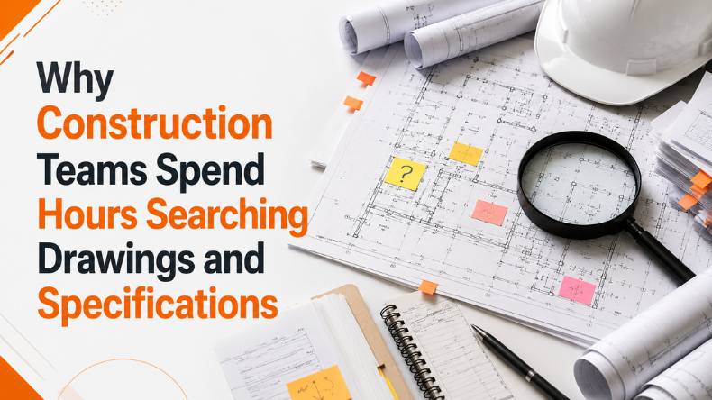 Why Construction Teams Spend Hours Searching for Drawings and Specifications
