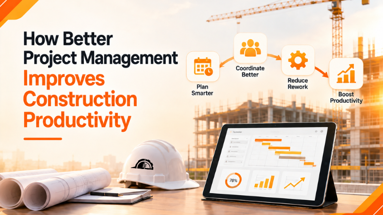 How Better Project Management Improves Construction Productivity