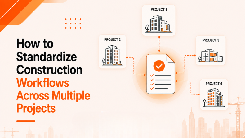 How to Standardize Construction Workflows Across Multiple Projects